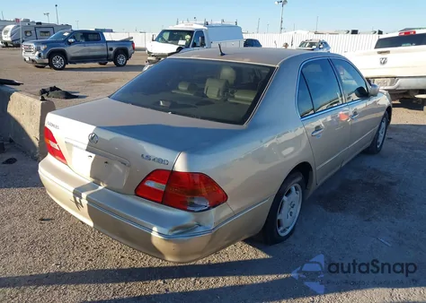 2002 Lexus Ls 430 z USA, uszkodzony, nr VIN JTHBN30F920067360